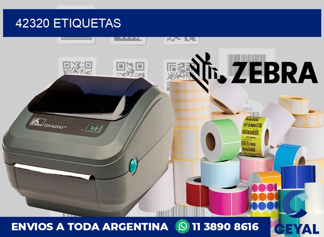 42320 etiquetas