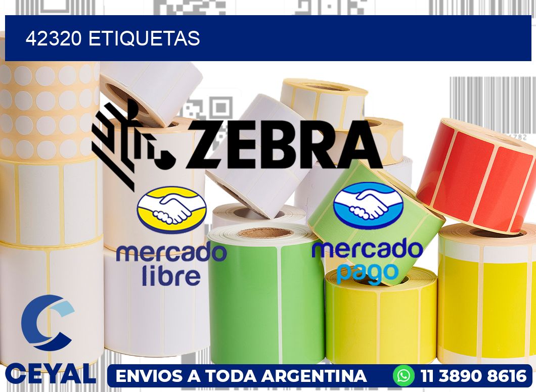 42320 etiquetas