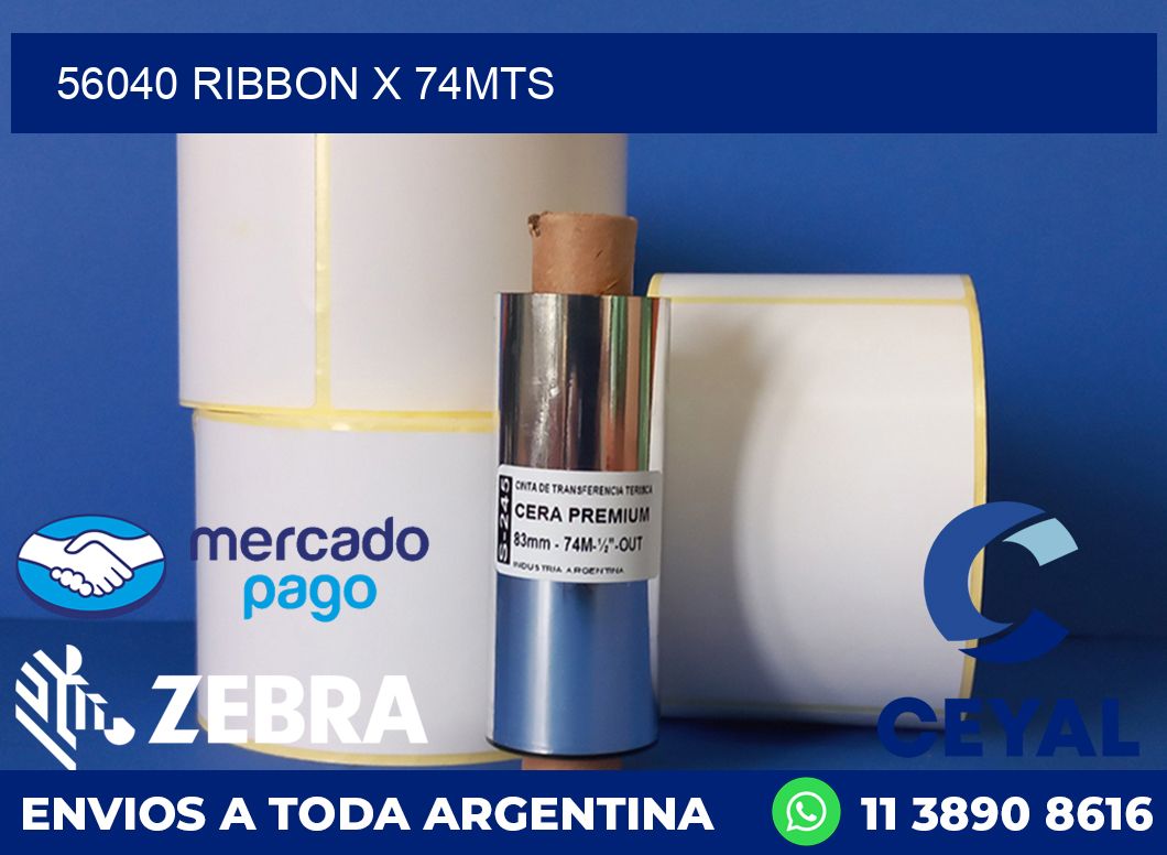 56040 ribbon x 74mts