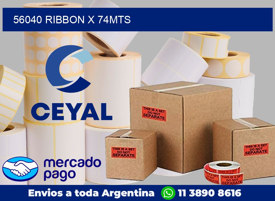 56040 ribbon x 74mts