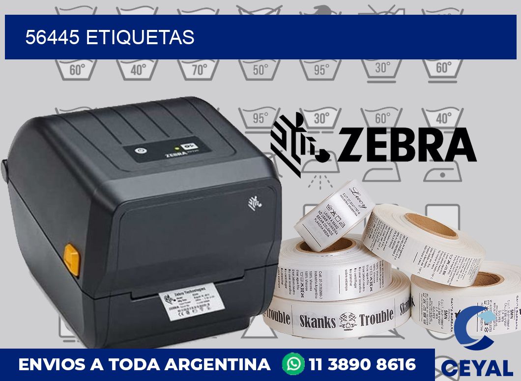56445 etiquetas