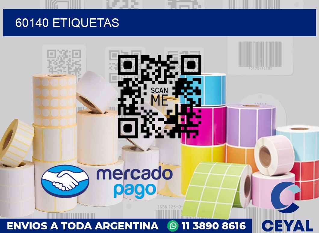 60140 etiquetas