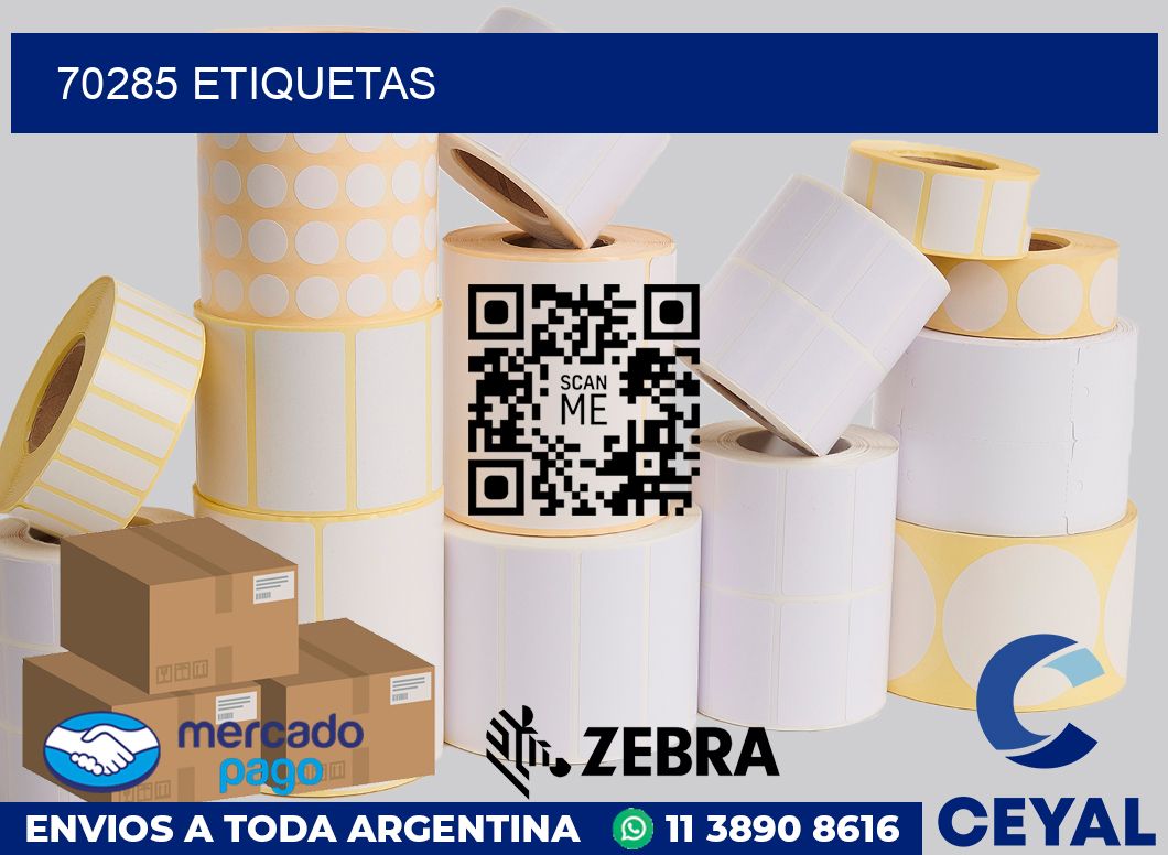 70285 etiquetas