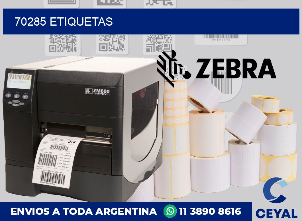 70285 etiquetas