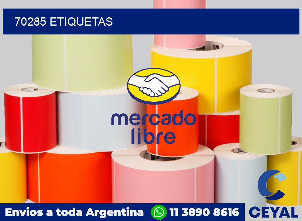 70285 etiquetas
