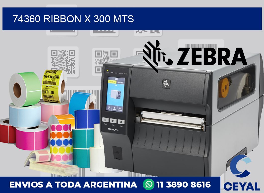 74360 ribbon x 300 mts