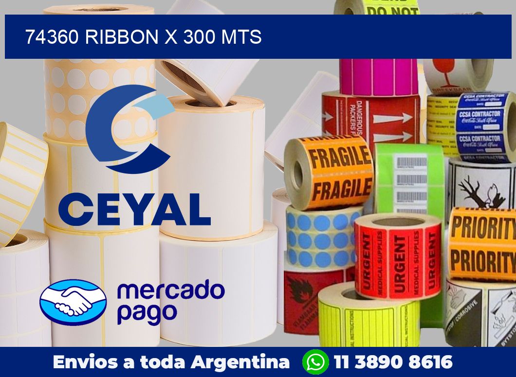 74360 ribbon x 300 mts