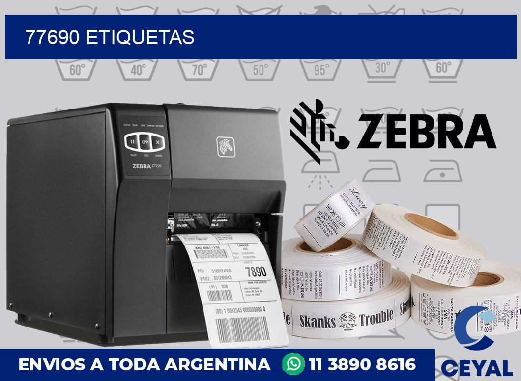 77690 etiquetas
