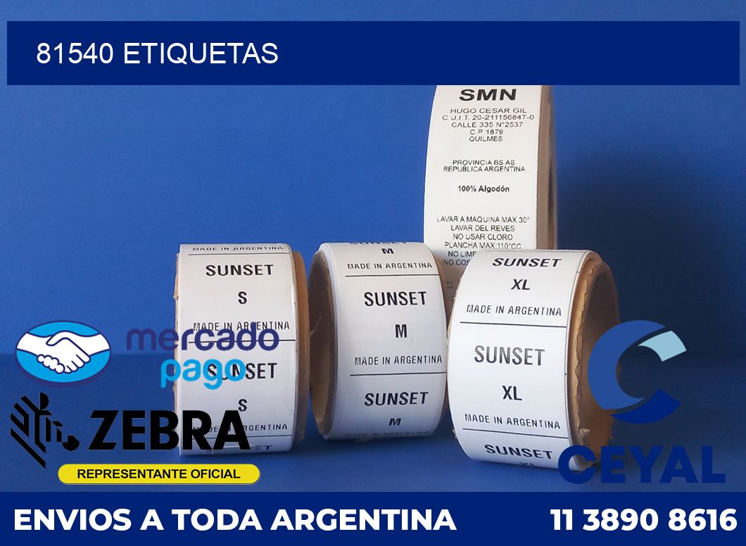 81540 etiquetas