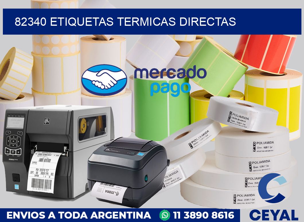 82340 Etiquetas termicas directas
