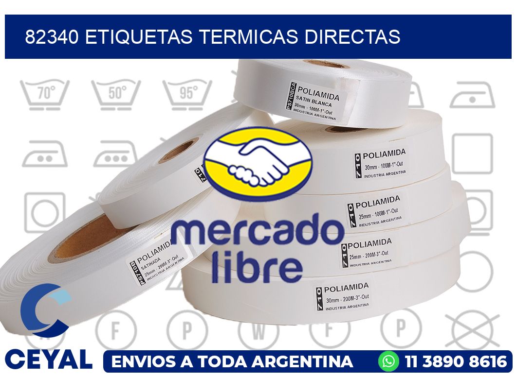 82340 Etiquetas termicas directas