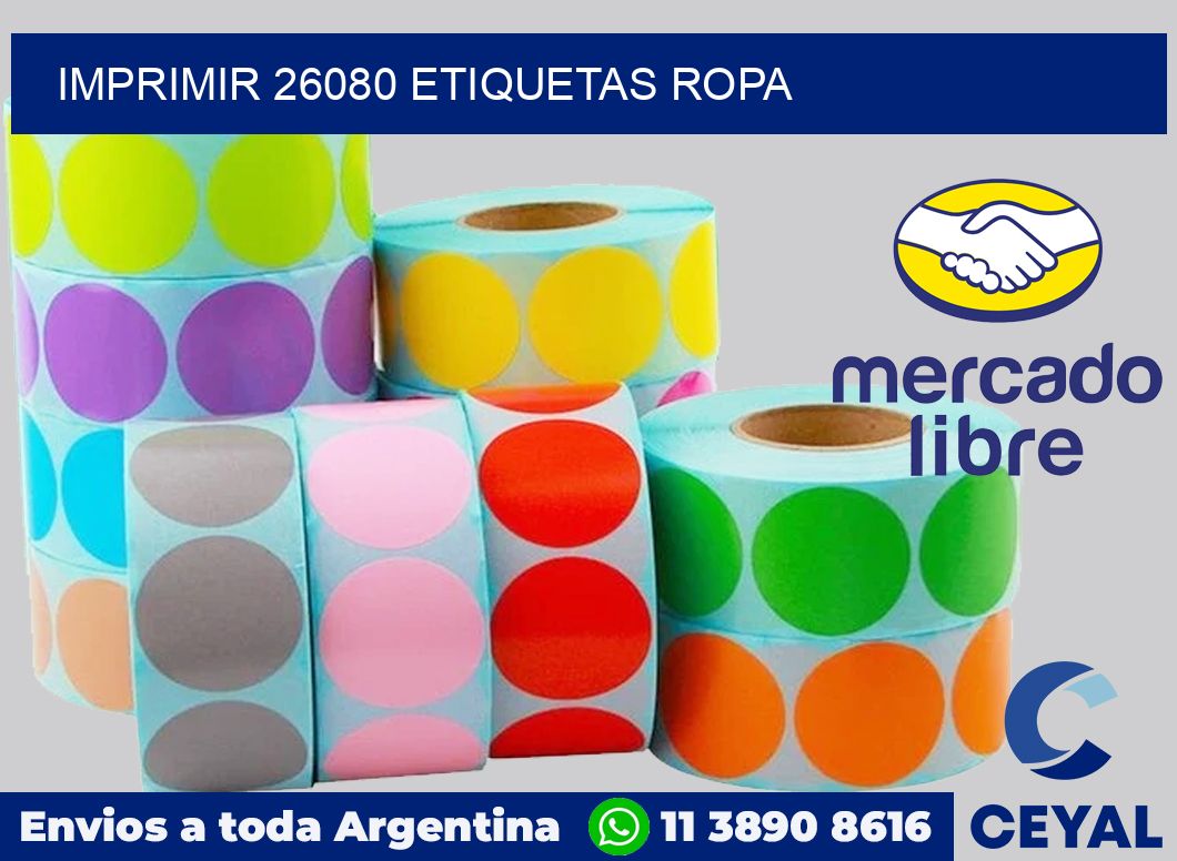 imprimir 26080 etiquetas ropa