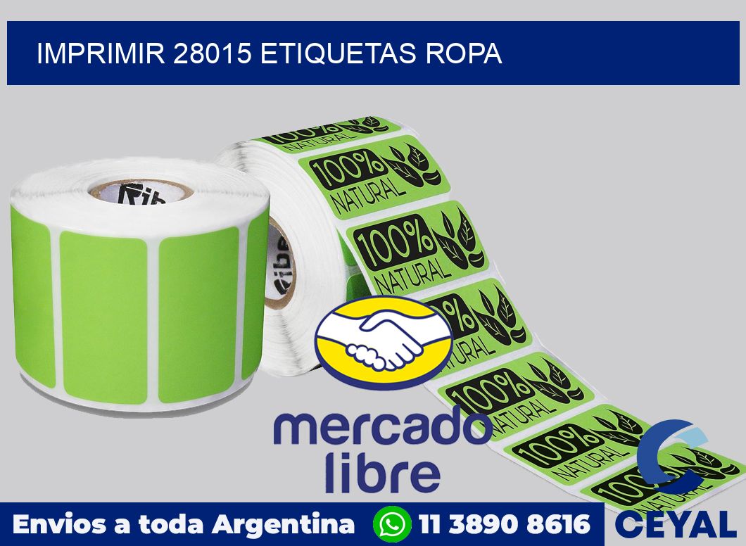 imprimir 28015 etiquetas ropa