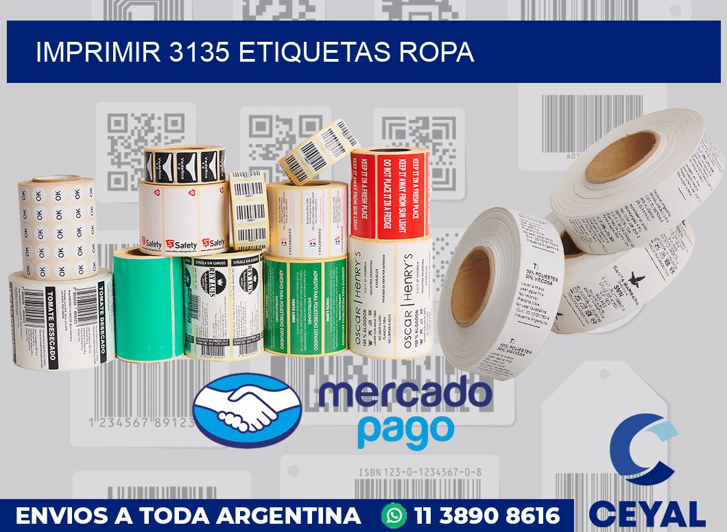 imprimir 3135 etiquetas ropa
