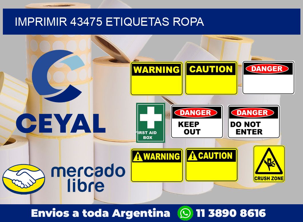 imprimir 43475 etiquetas ropa