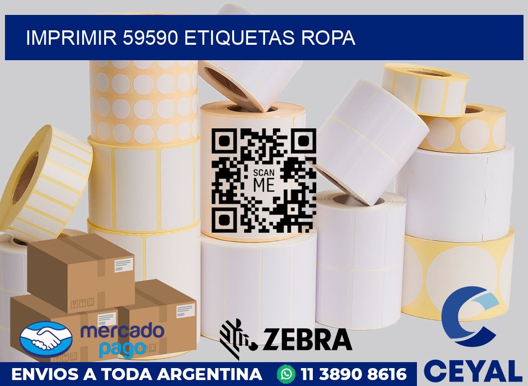 imprimir 59590 etiquetas ropa