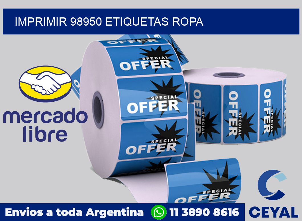 imprimir 98950 etiquetas ropa