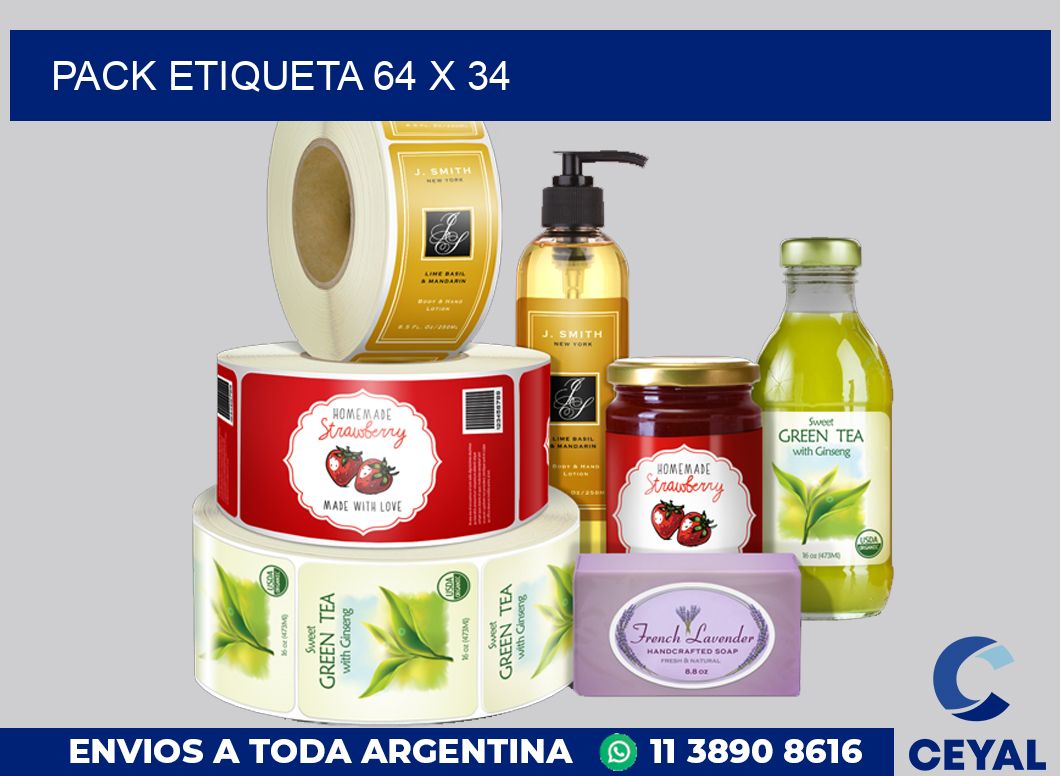pack etiqueta 64 x 34