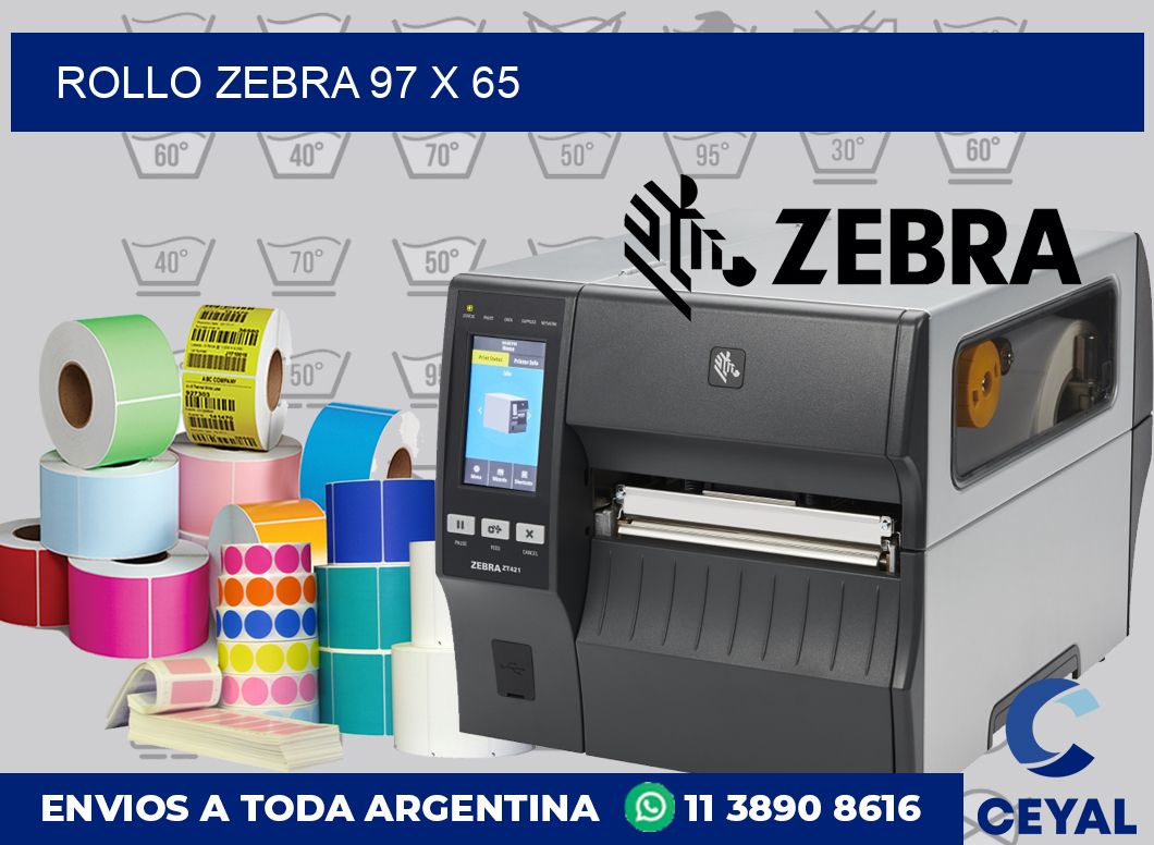 rollo zebra 97 x 65