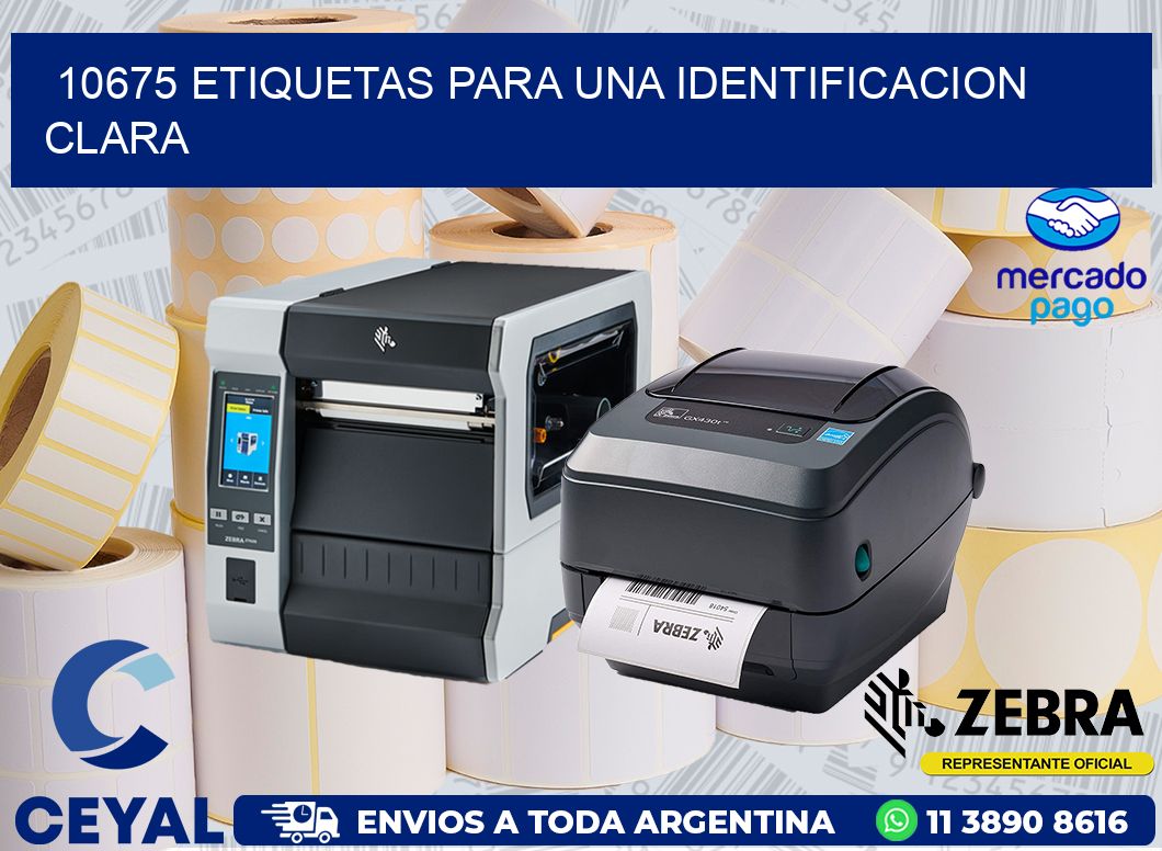 10675 ETIQUETAS PARA UNA IDENTIFICACION CLARA