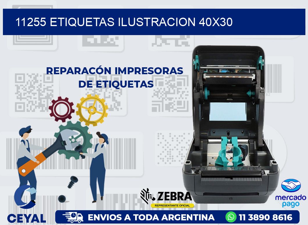 11255 ETIQUETAS ILUSTRACION 40X30