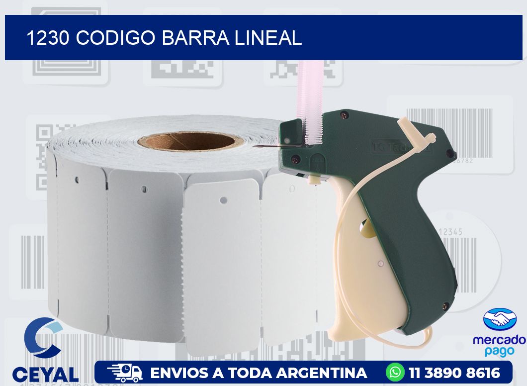 1230 CODIGO BARRA LINEAL