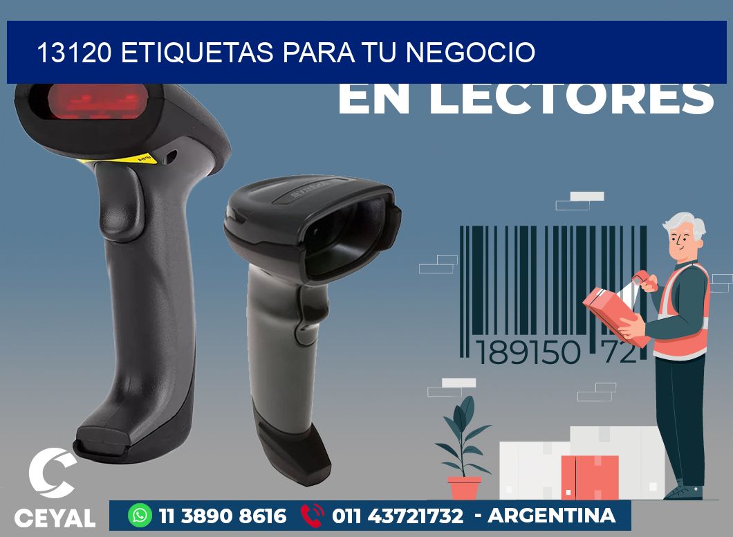 13120 ETIQUETAS PARA TU NEGOCIO