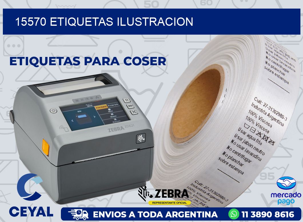 15570 ETIQUETAS ILUSTRACION