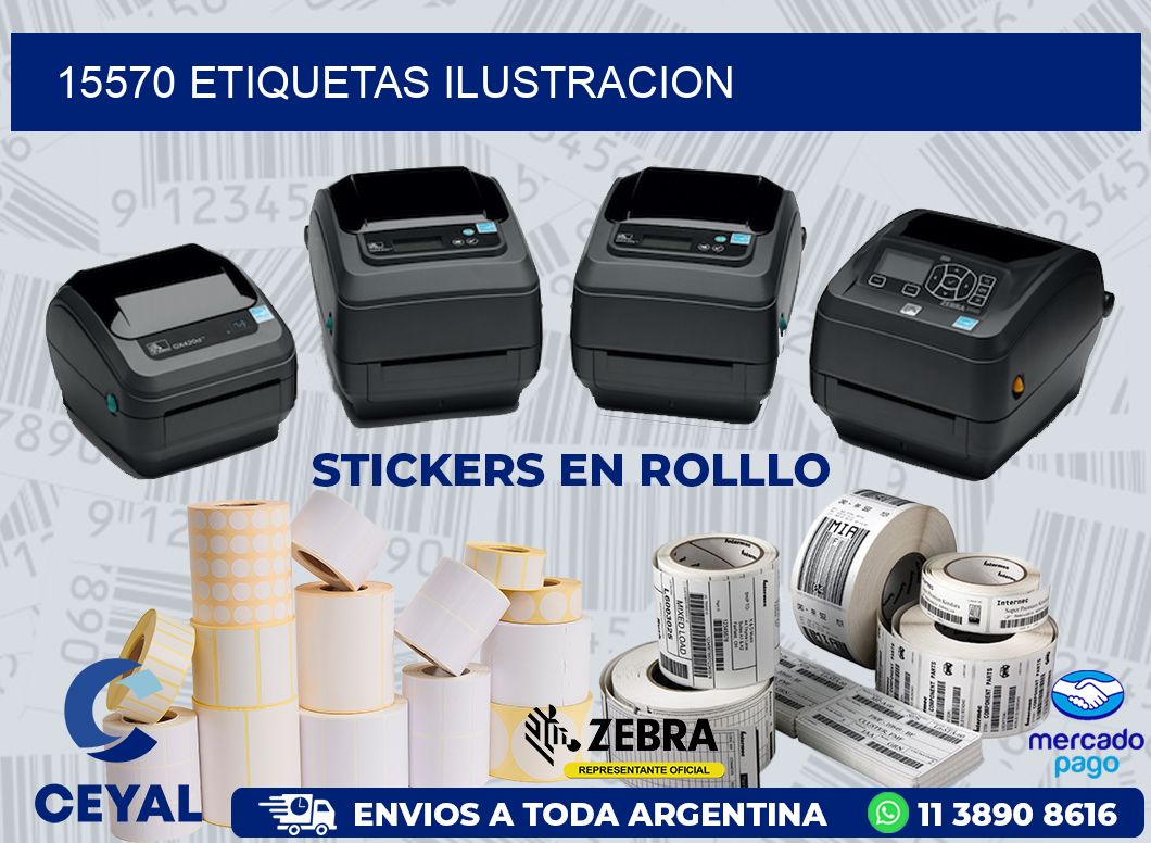 15570 ETIQUETAS ILUSTRACION