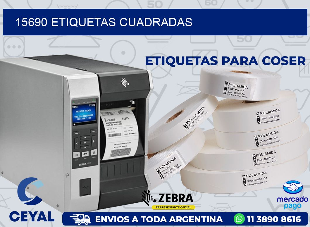 15690 ETIQUETAS CUADRADAS
