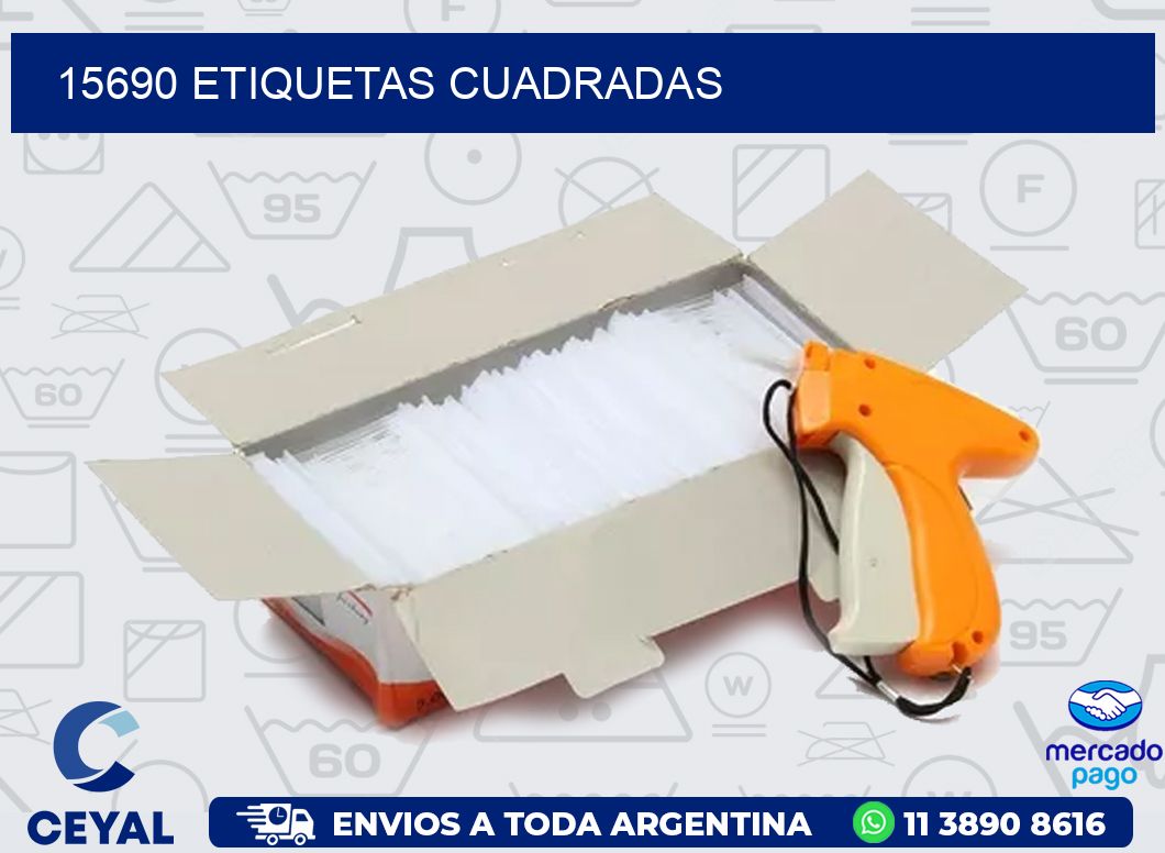 15690 ETIQUETAS CUADRADAS