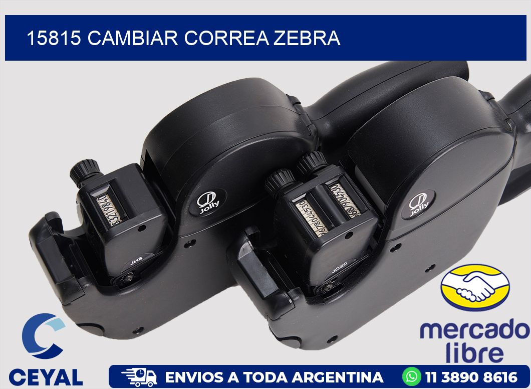 15815 CAMBIAR CORREA ZEBRA