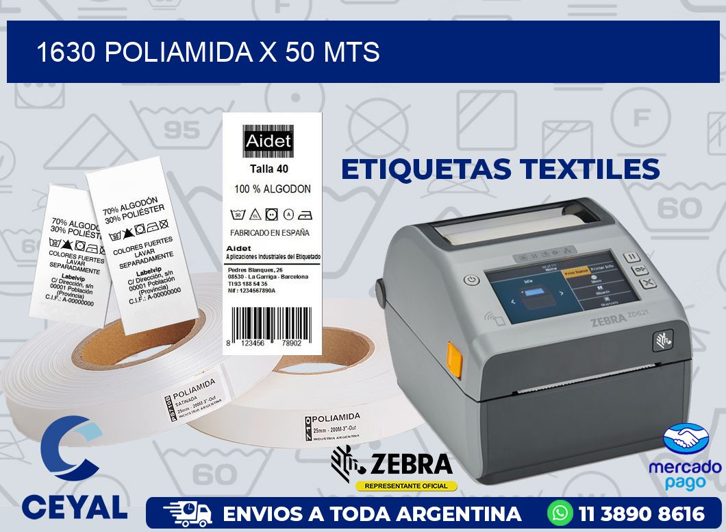 1630 POLIAMIDA X 50 MTS