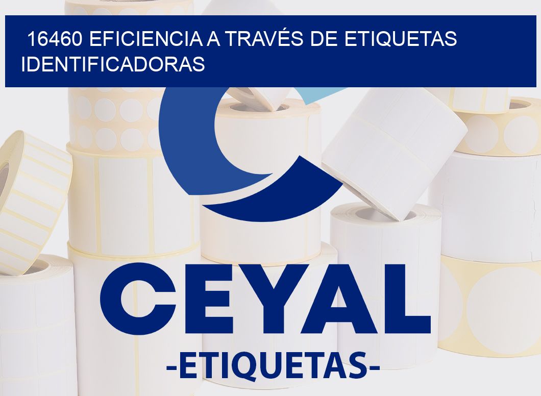 16460 EFICIENCIA A TRAVÉS DE ETIQUETAS IDENTIFICADORAS