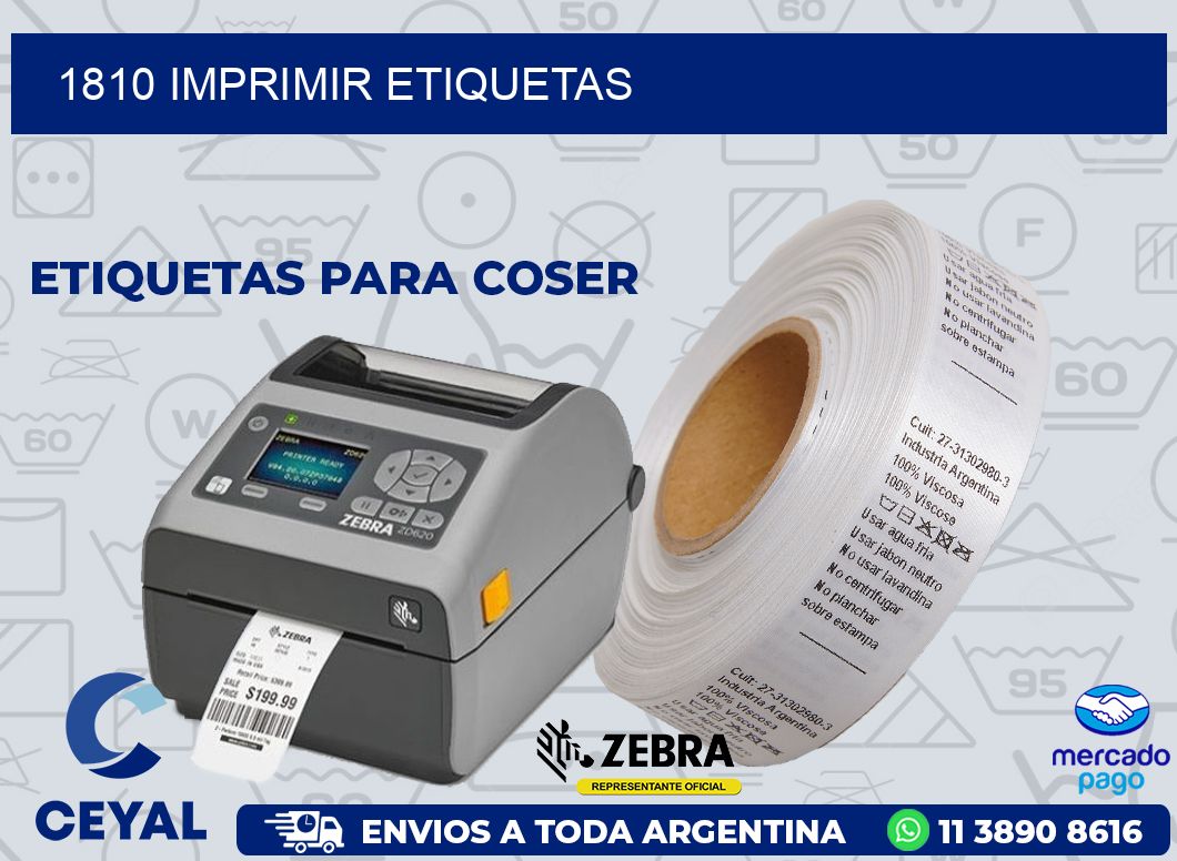 1810 IMPRIMIR ETIQUETAS