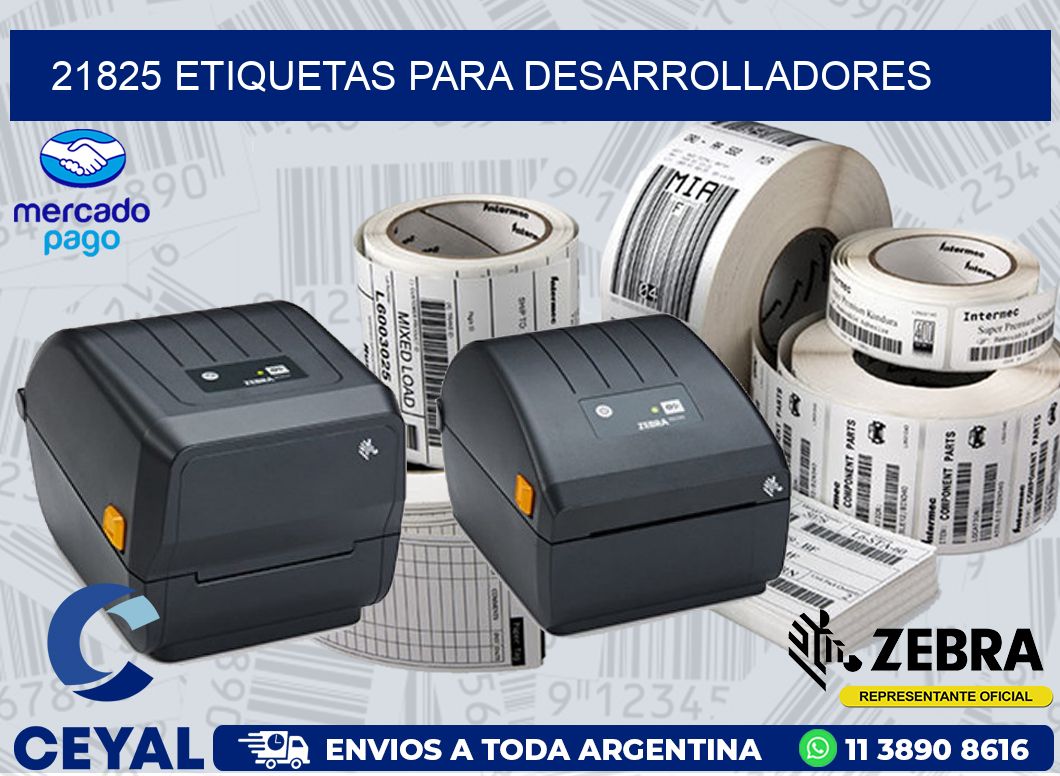 21825 ETIQUETAS PARA DESARROLLADORES