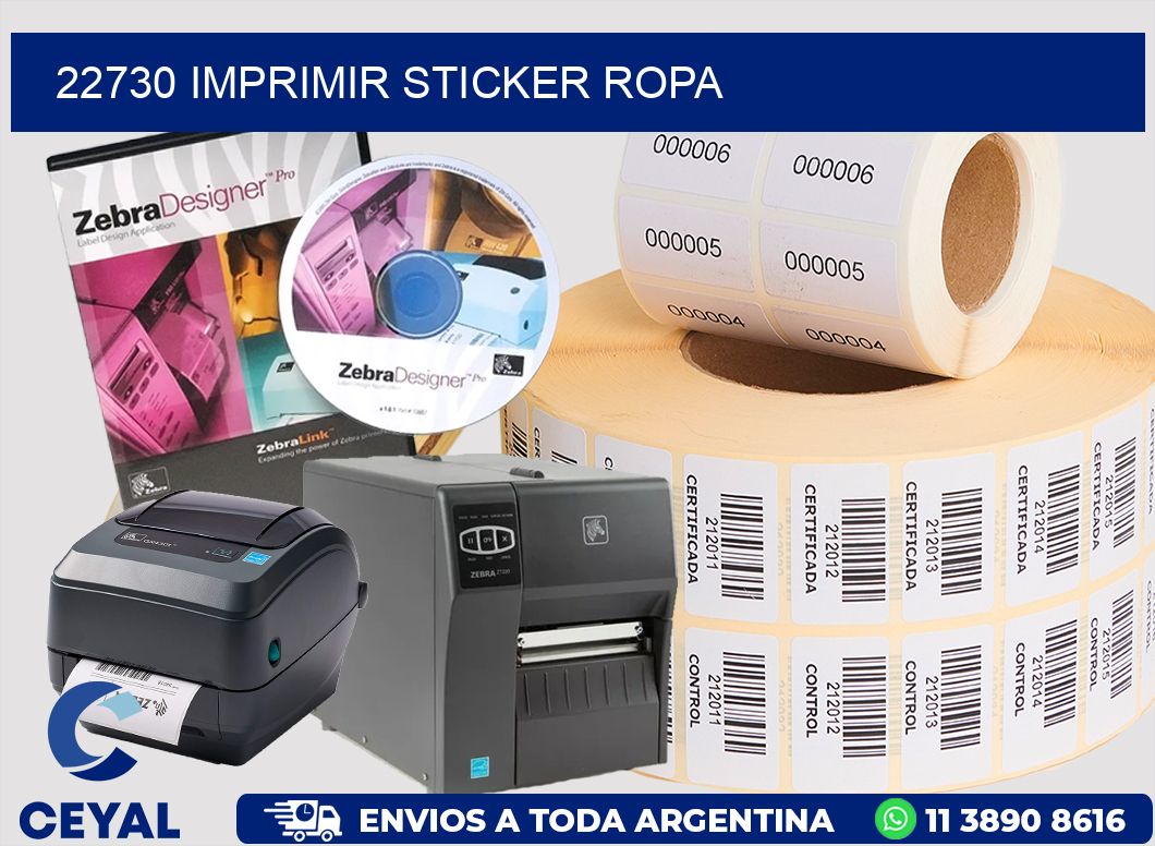 22730 IMPRIMIR STICKER ROPA