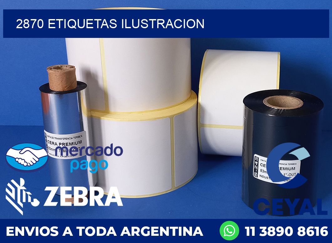 2870 ETIQUETAS ILUSTRACION