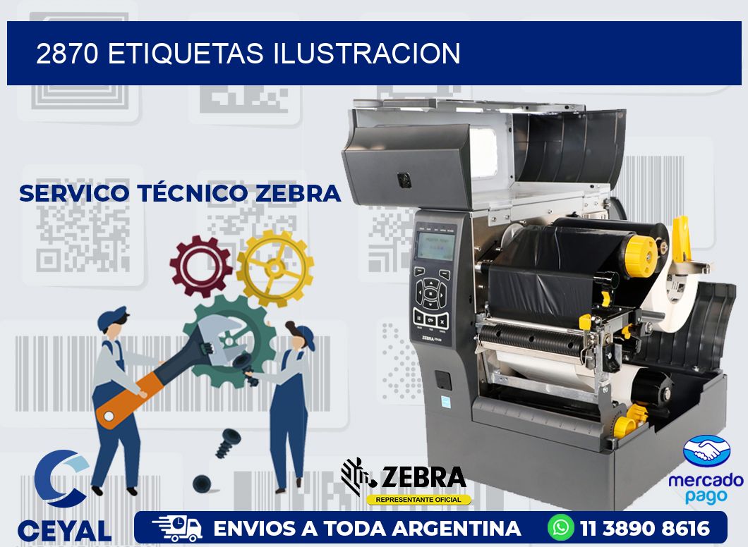 2870 ETIQUETAS ILUSTRACION