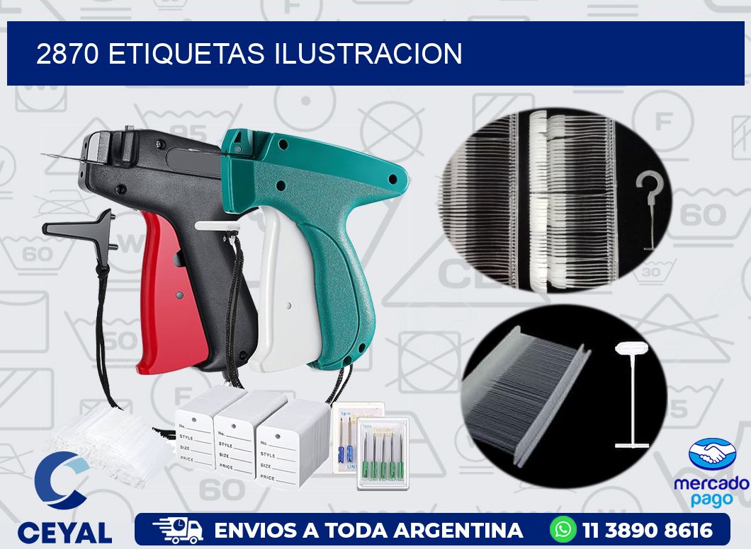 2870 ETIQUETAS ILUSTRACION