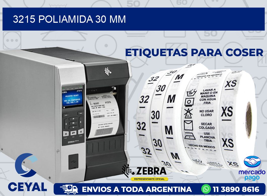 3215 POLIAMIDA 30 MM