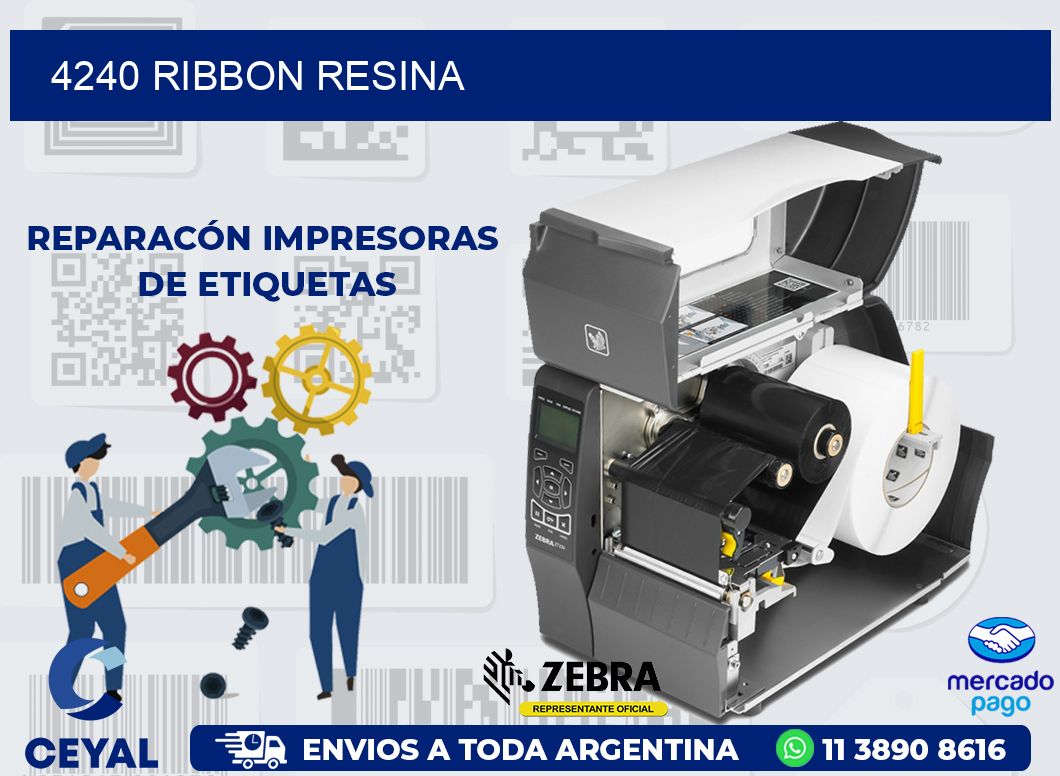 4240 RIBBON RESINA