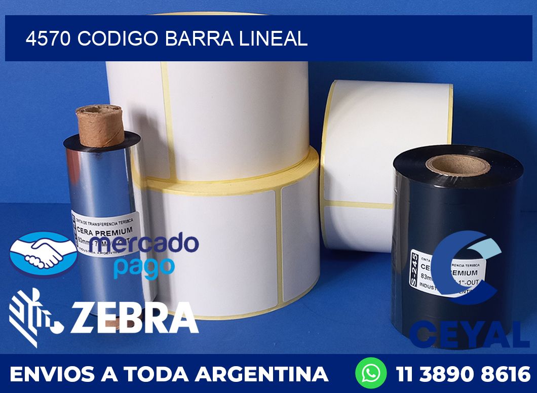 4570 CODIGO BARRA LINEAL