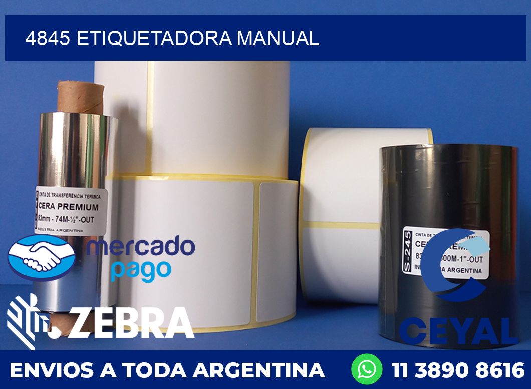 4845 ETIQUETADORA MANUAL