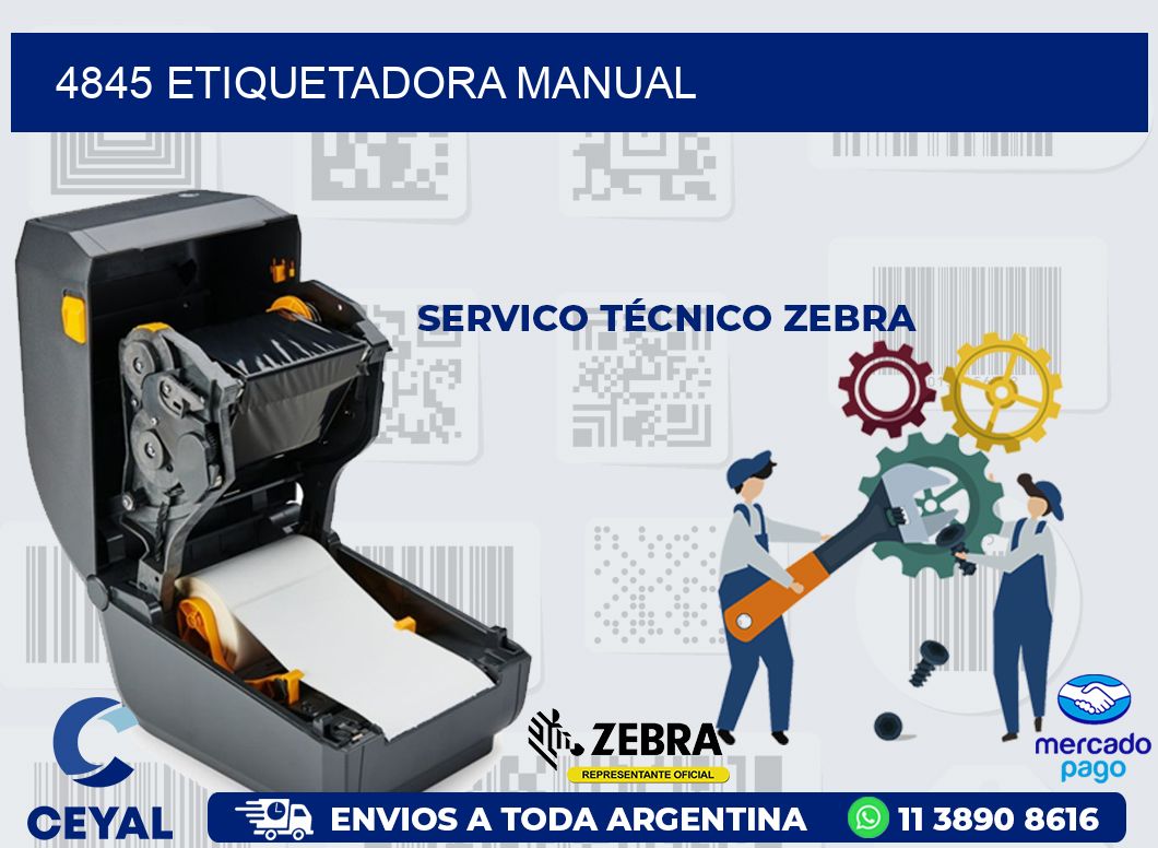 4845 ETIQUETADORA MANUAL