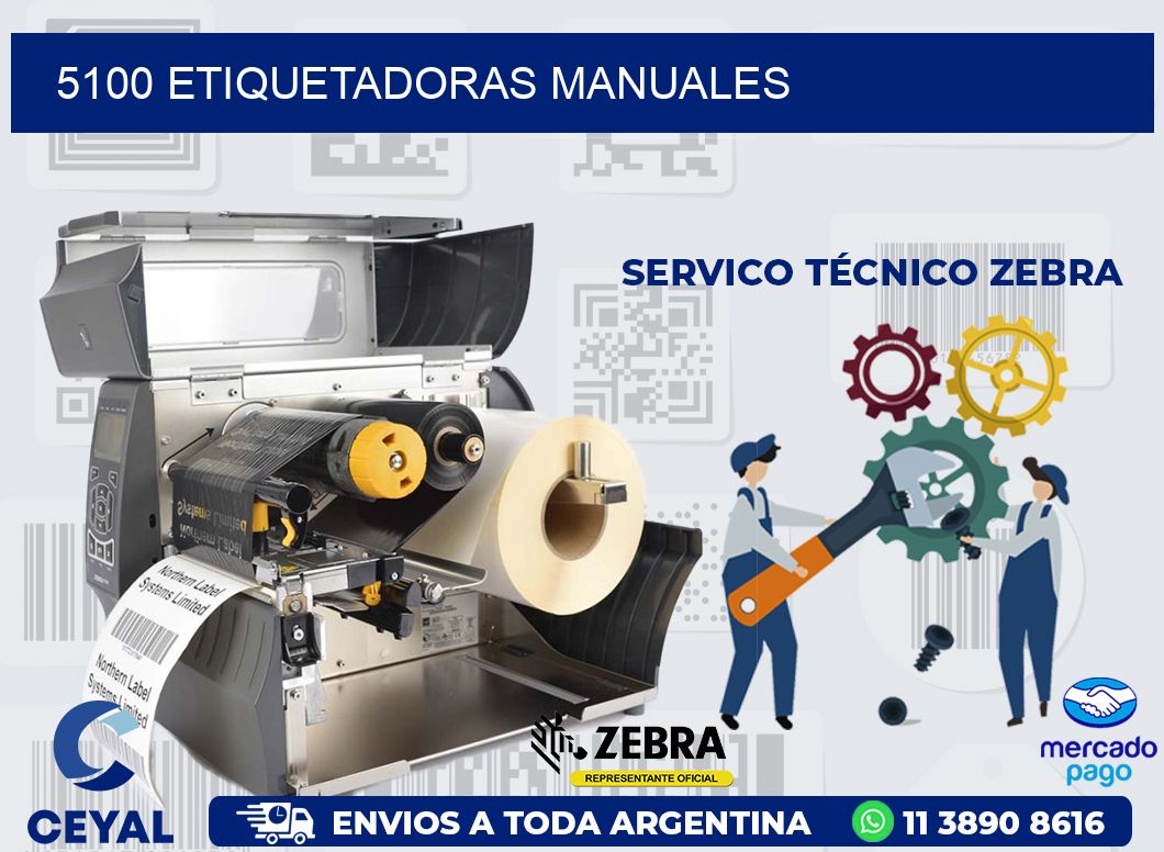 5100 ETIQUETADORAS MANUALES