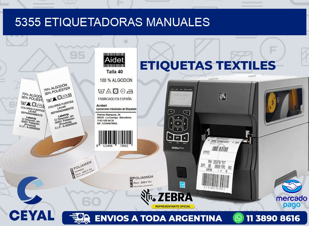 5355 ETIQUETADORAS MANUALES
