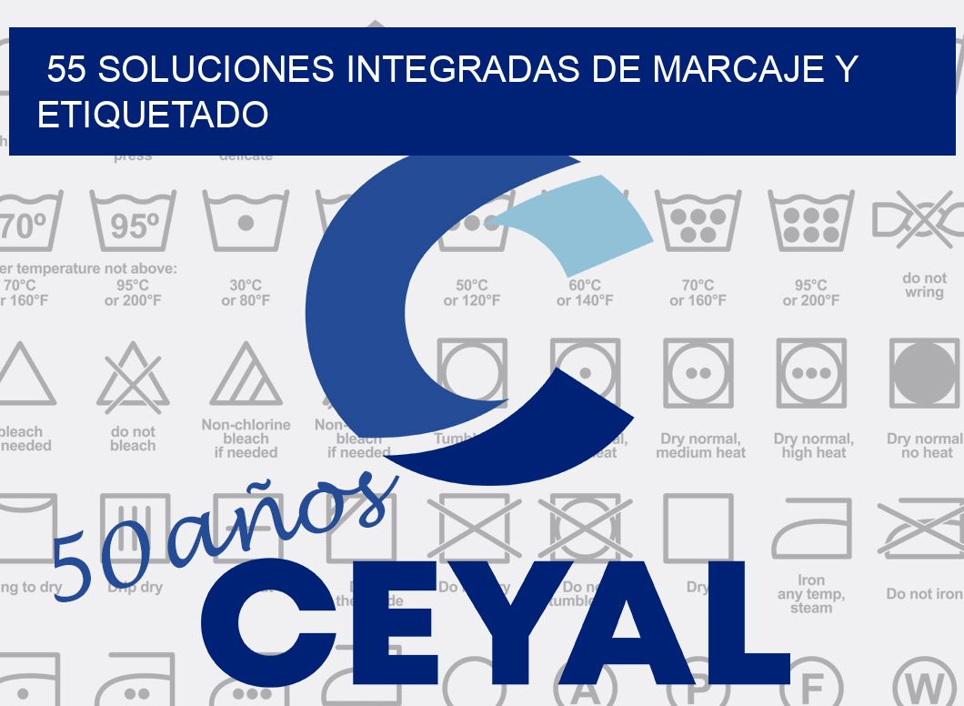 55 SOLUCIONES INTEGRADAS DE MARCAJE Y ETIQUETADO