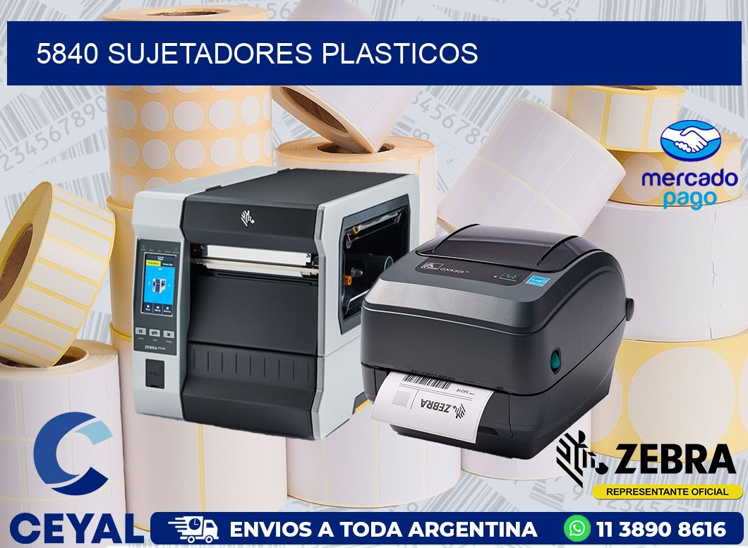 5840 SUJETADORES PLASTICOS