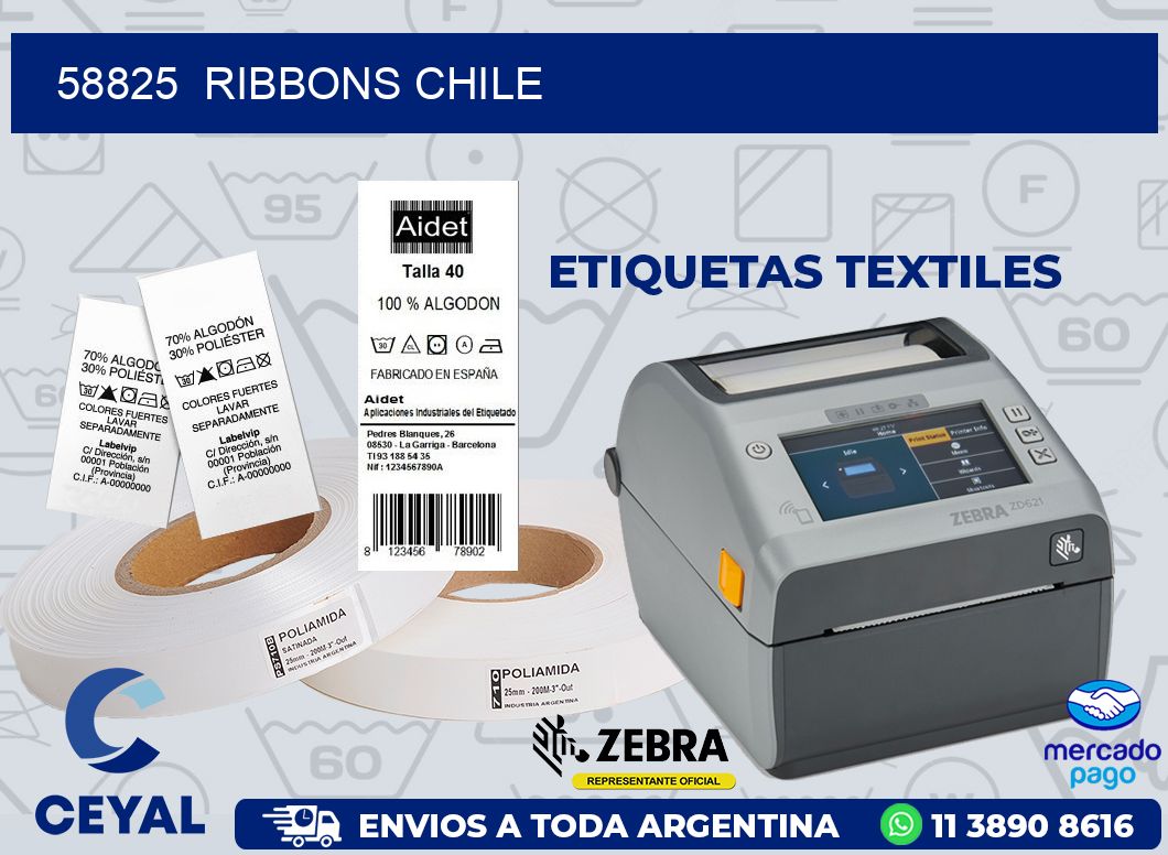 58825  RIBBONS CHILE